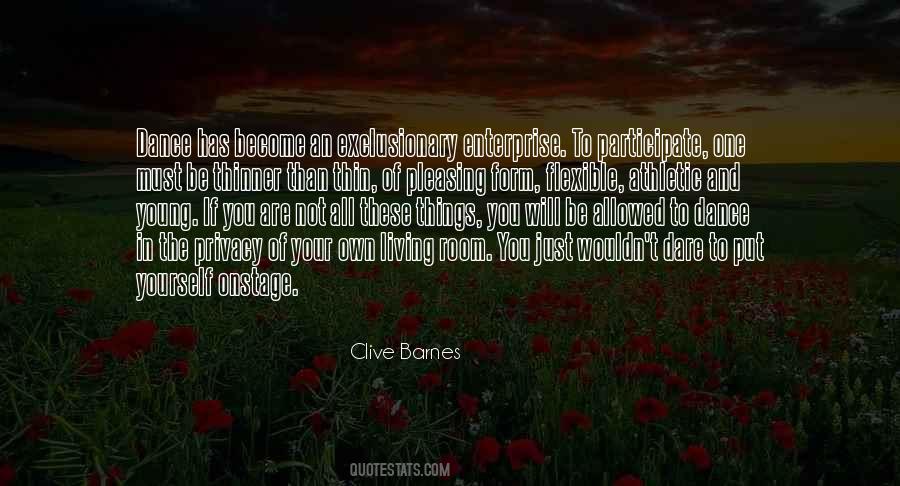 Clive Barnes Quotes #473211
