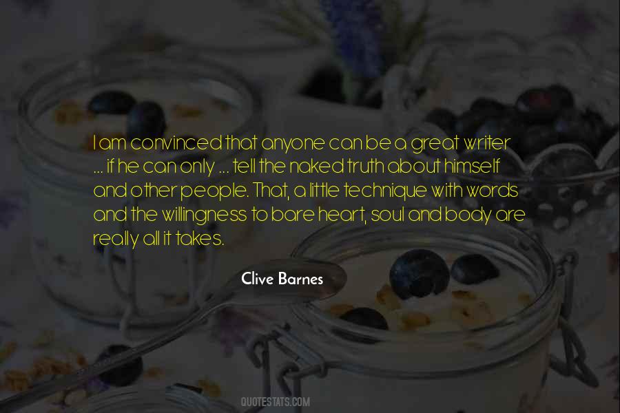 Clive Barnes Quotes #745630