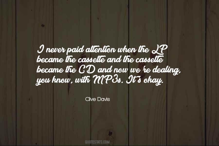 Clive Davis Quotes #1589979