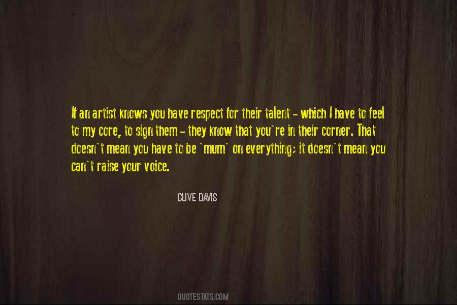 Clive Davis Quotes #428450