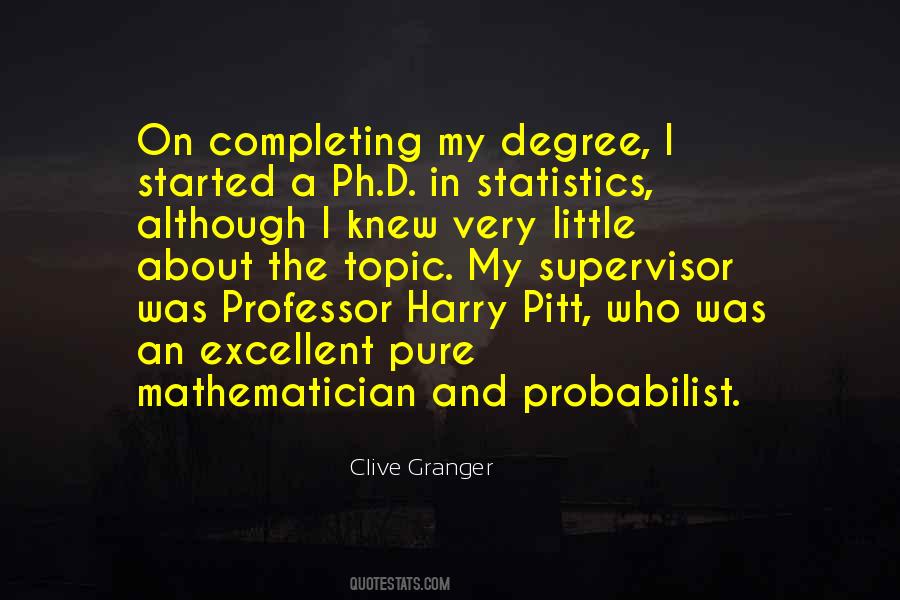 Clive Granger Quotes #284551