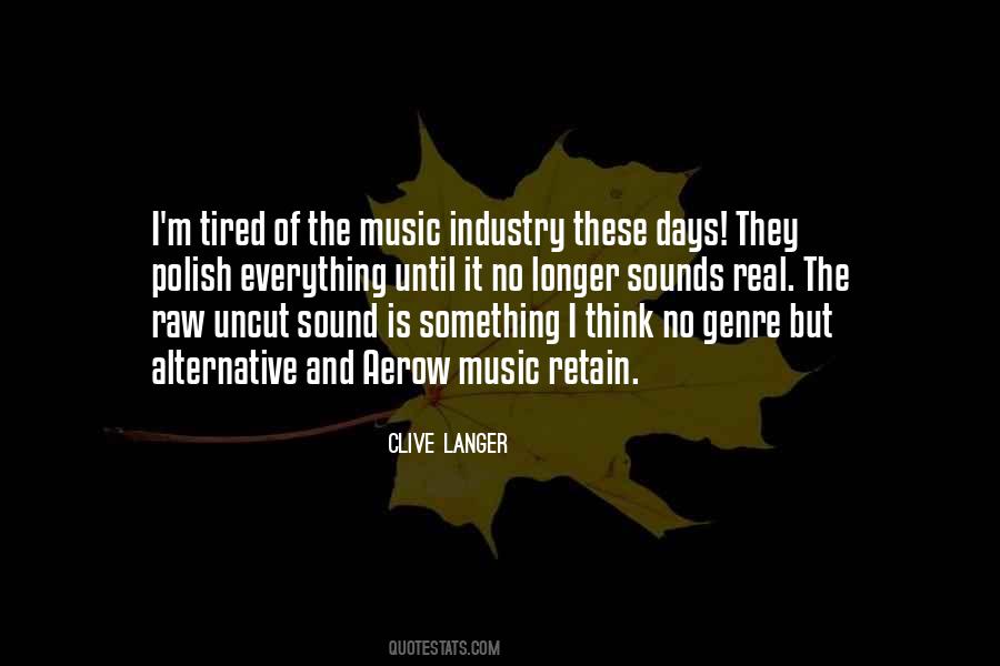 Clive Langer Quotes #899556