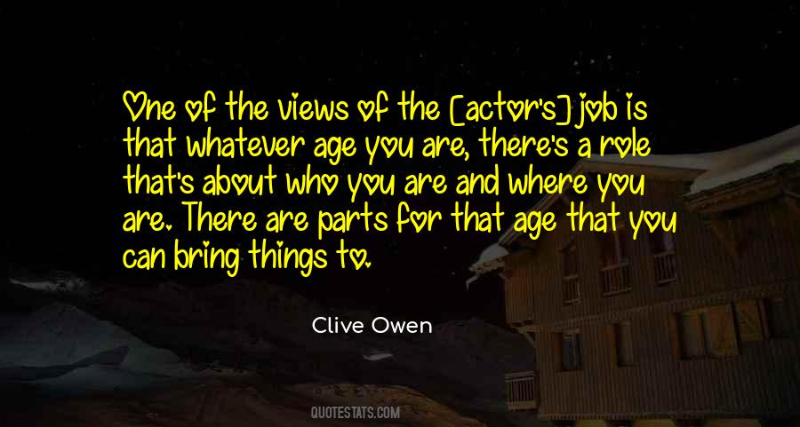 Clive Owen Quotes #1201793