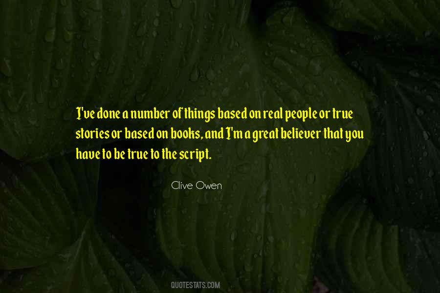 Clive Owen Quotes #200549