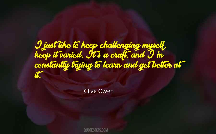 Clive Owen Quotes #416011