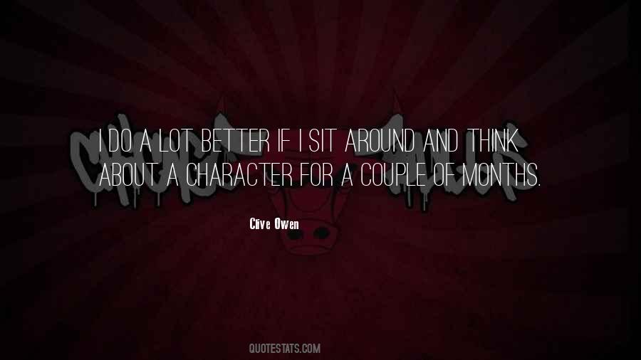 Clive Owen Quotes #70566