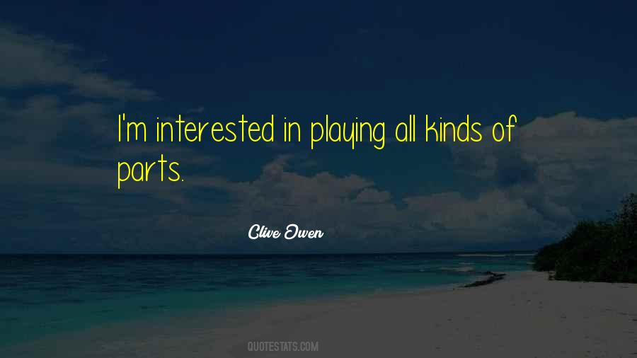 Clive Owen Quotes #805881