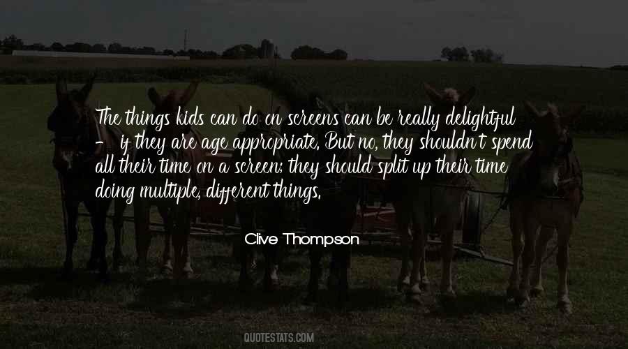 Clive Thompson Quotes #1028772