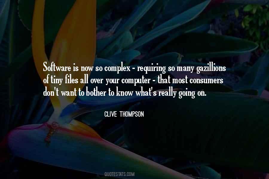 Clive Thompson Quotes #1306222