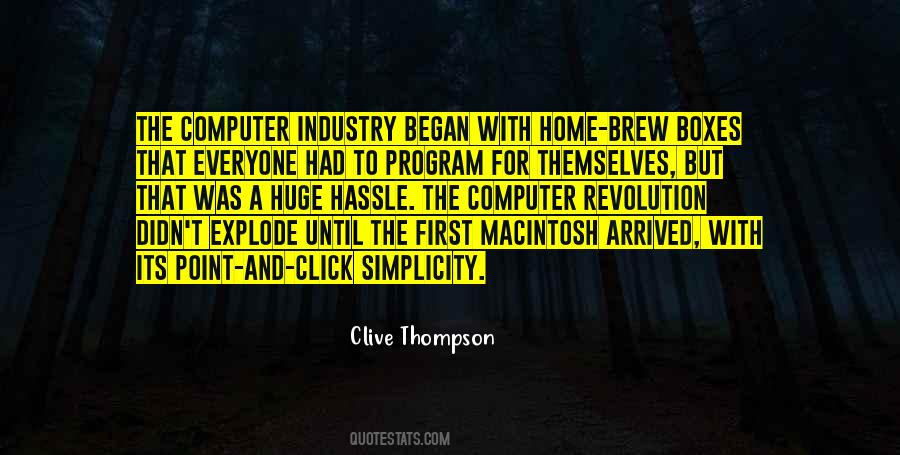 Clive Thompson Quotes #1420327