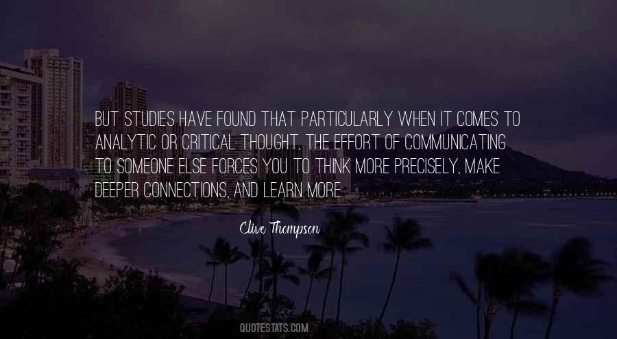 Clive Thompson Quotes #779594