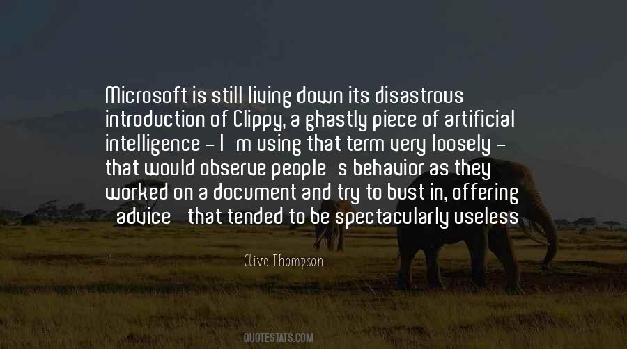 Clive Thompson Quotes #886814