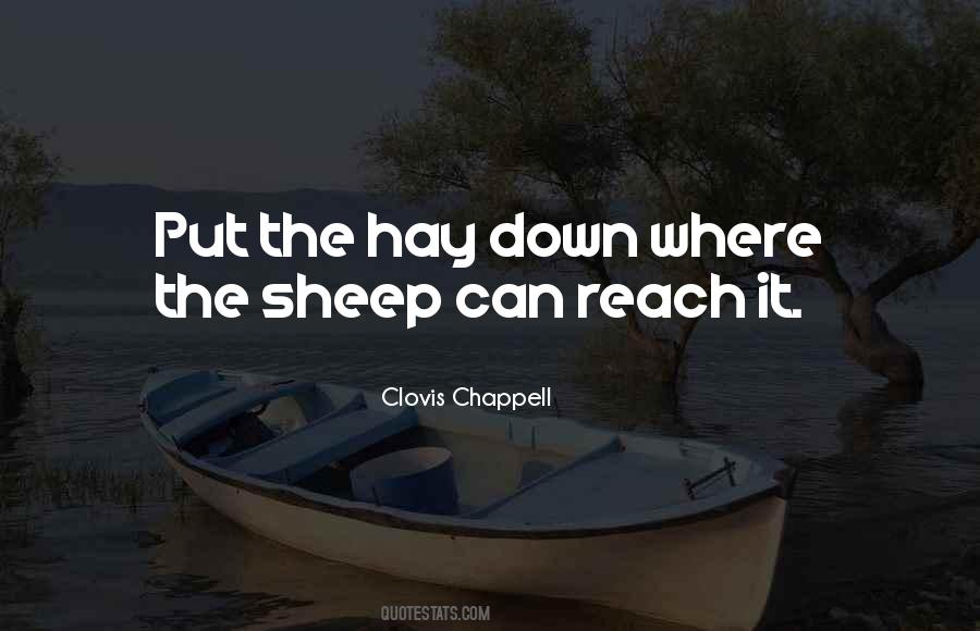 Clovis Chappell Quotes #696343