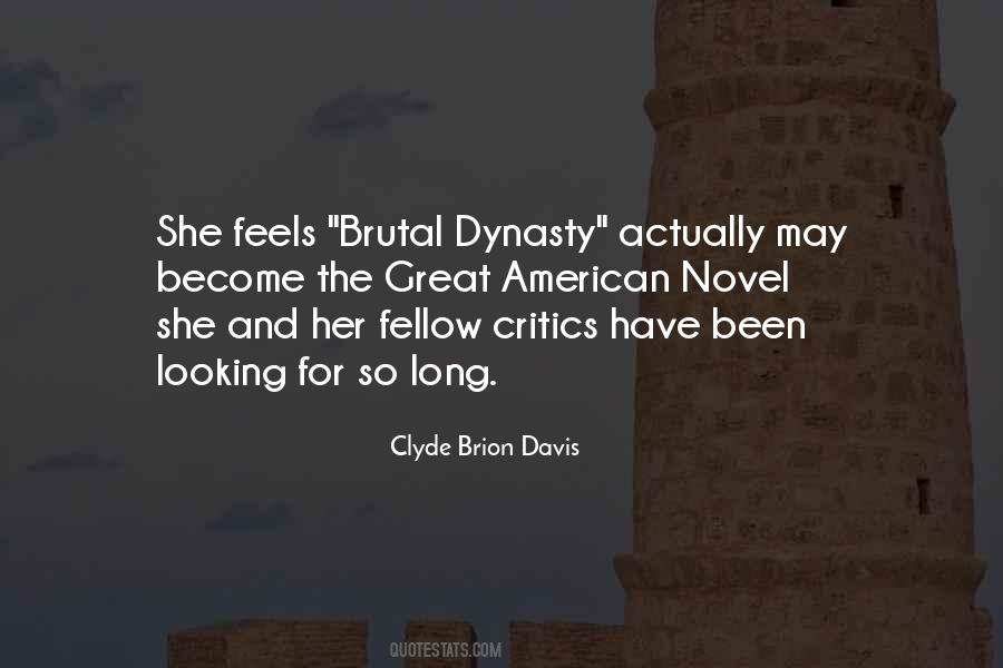 Clyde Brion Davis Quotes #805107