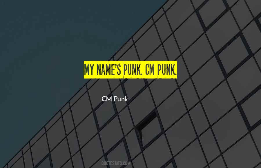 CM Punk Quotes #1203509