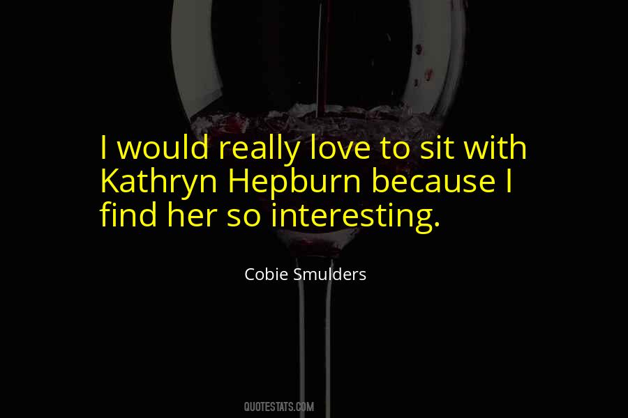 Cobie Smulders Quotes #1141555