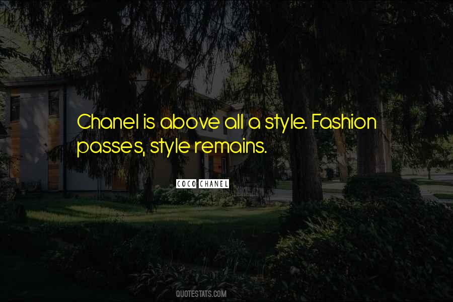 Coco Chanel Quotes #1872099