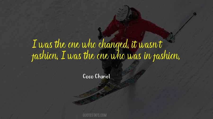 Coco Chanel Quotes #754013