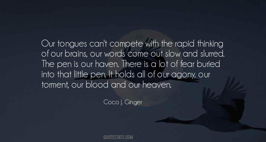 Coco J. Ginger Quotes #1362238