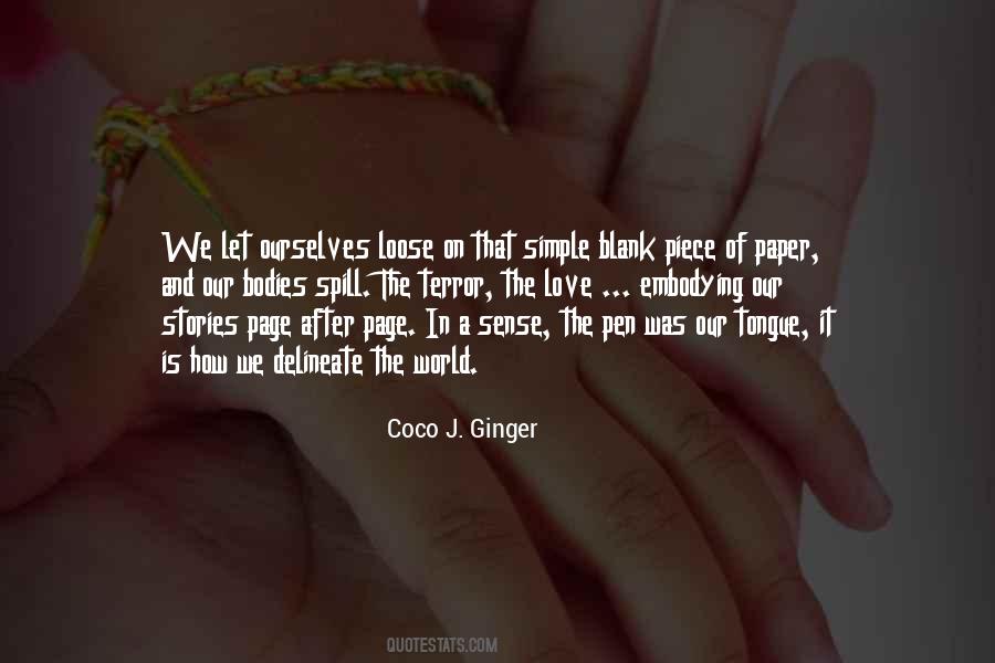 Coco J. Ginger Quotes #1743568