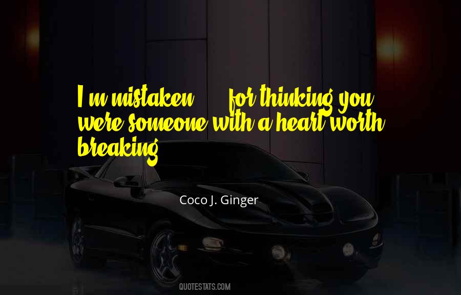 Coco J. Ginger Quotes #729159