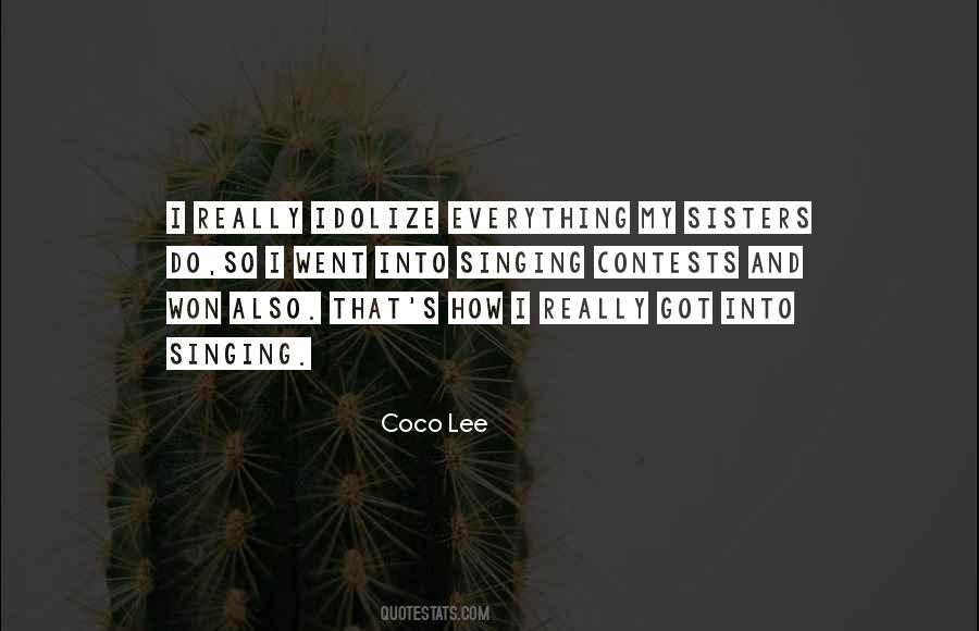 Coco Lee Quotes #20023