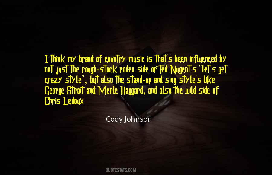 Cody Johnson Quotes #94315