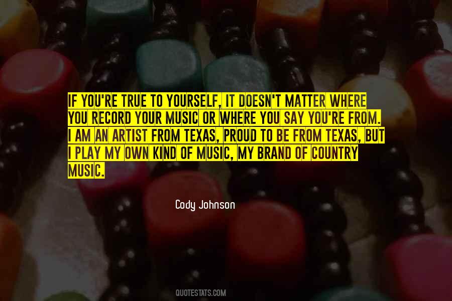 Cody Johnson Quotes #995035