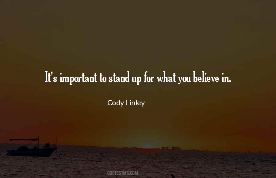 Cody Linley Quotes #940522