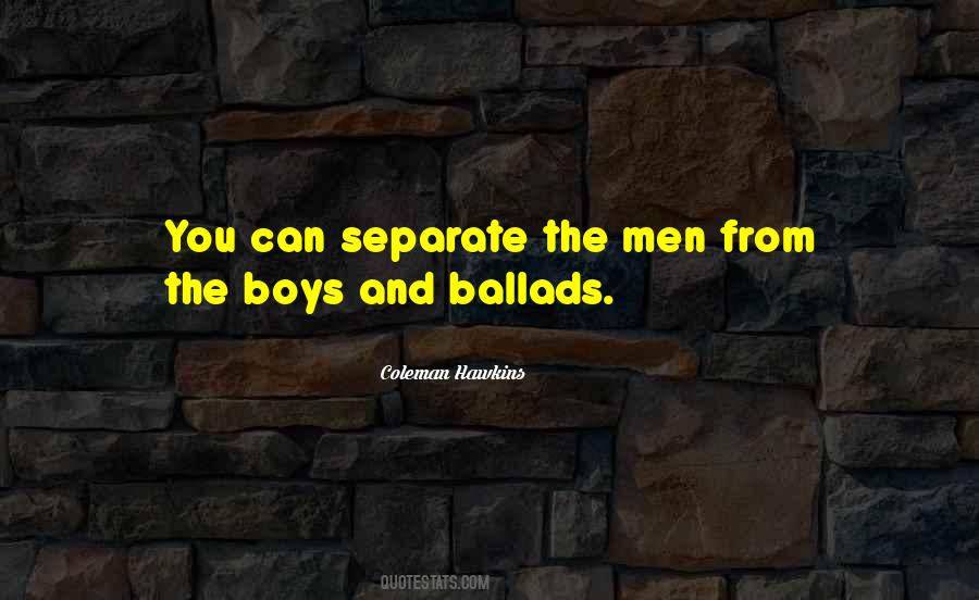 Coleman Hawkins Quotes #437298