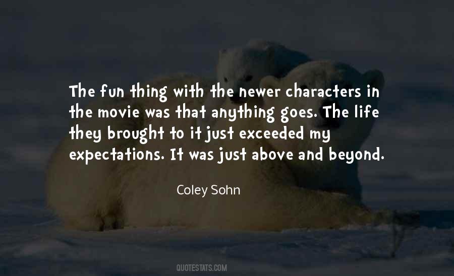 Coley Sohn Quotes #399920