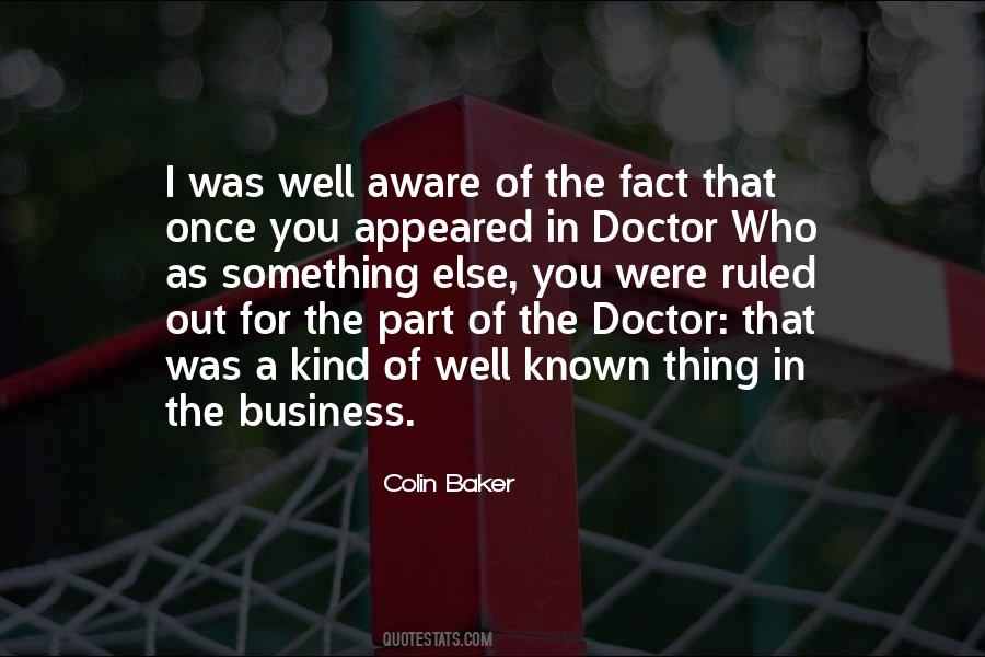 Colin Baker Quotes #486646