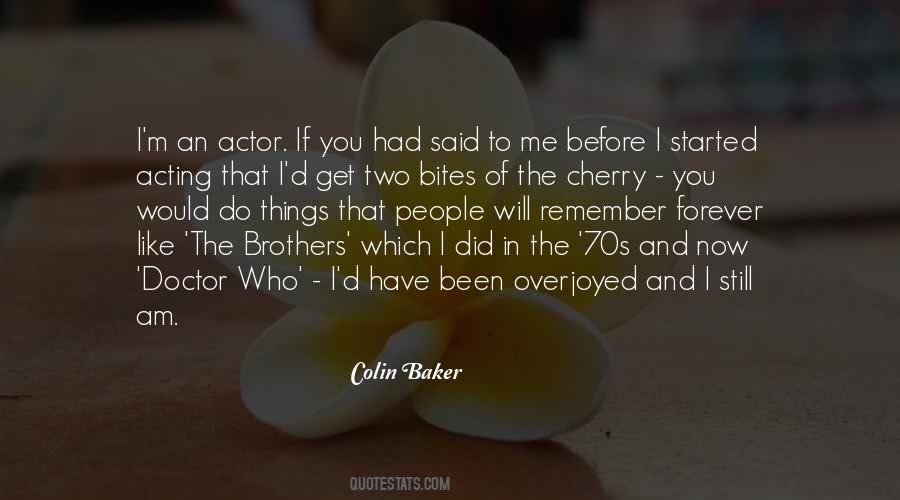 Colin Baker Quotes #938686