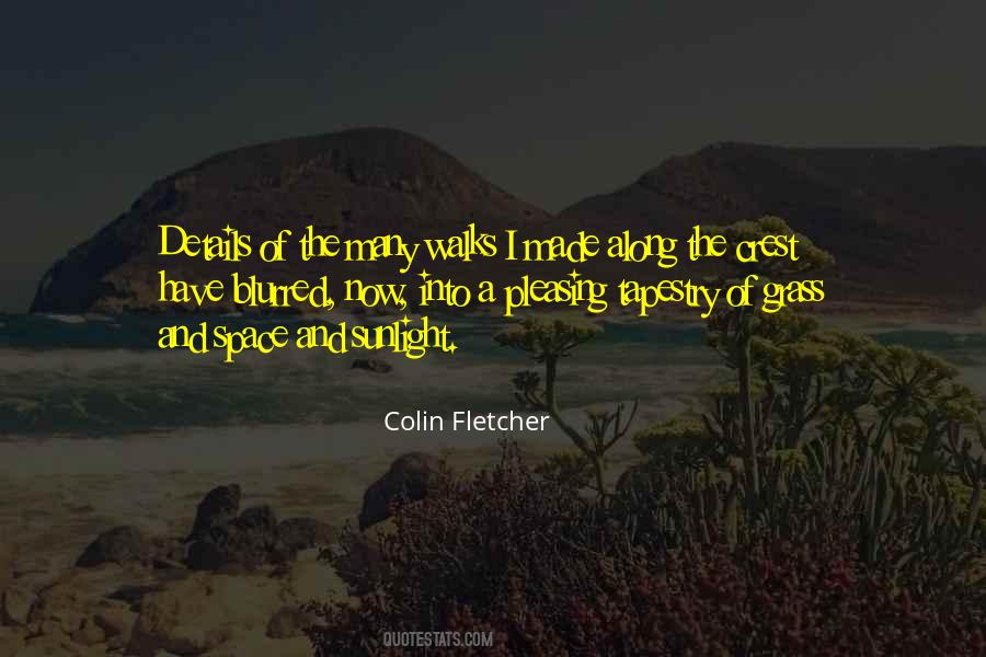 Colin Fletcher Quotes #132464