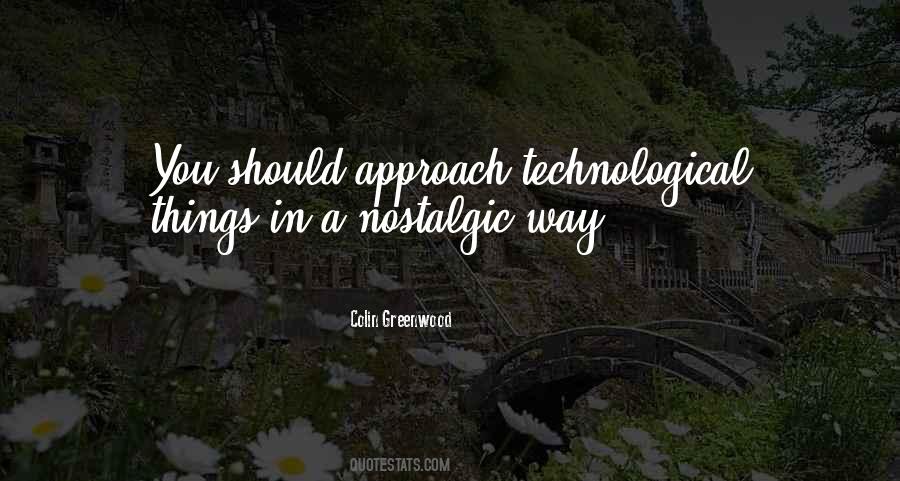 Colin Greenwood Quotes #953591