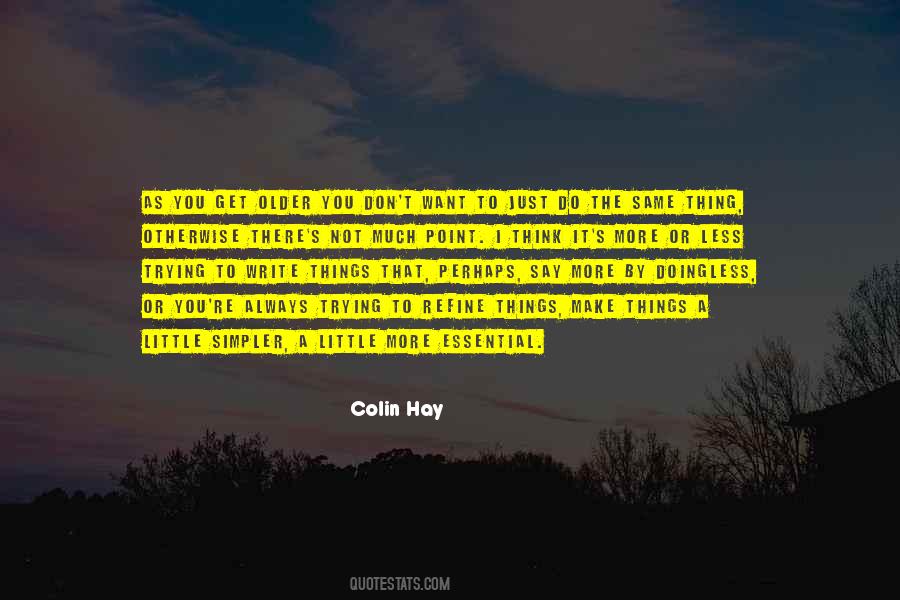 Colin Hay Quotes #1143240