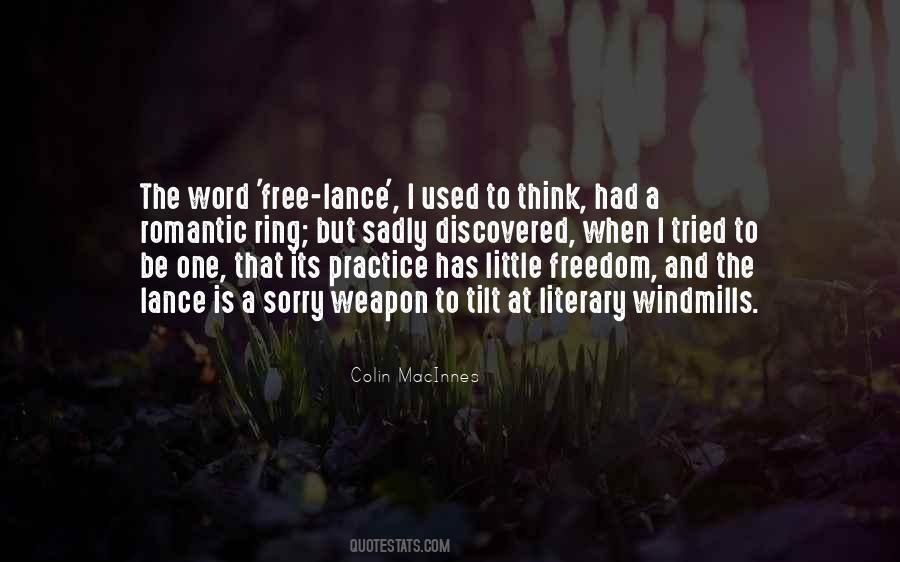 Colin MacInnes Quotes #434172