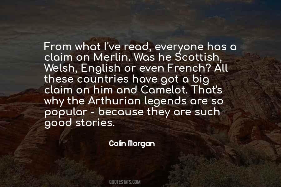 Colin Morgan Quotes #168860