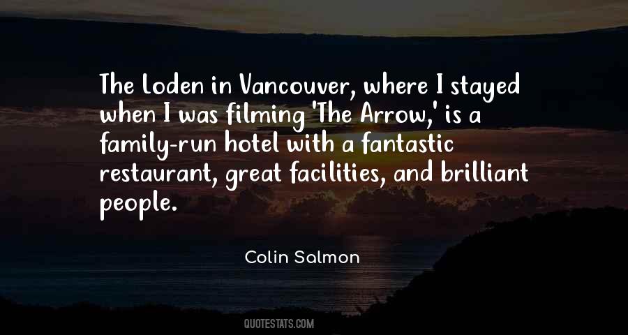 Colin Salmon Quotes #1079090