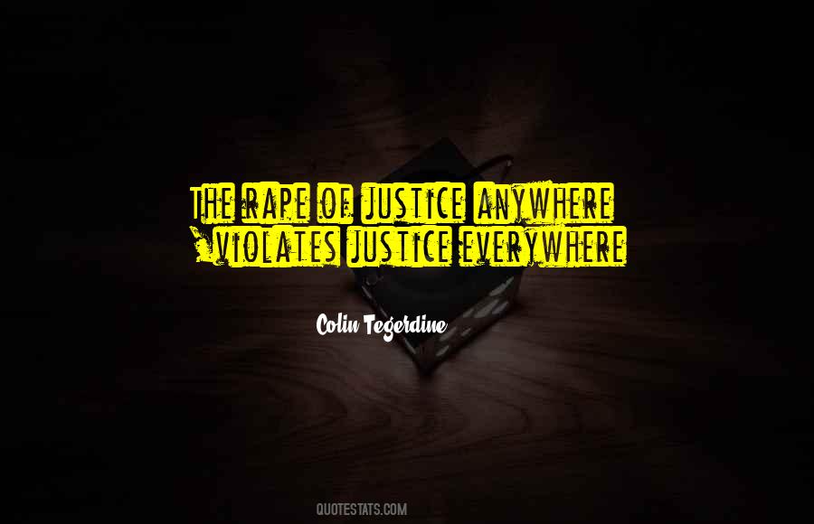 Colin Tegerdine Quotes #1803443