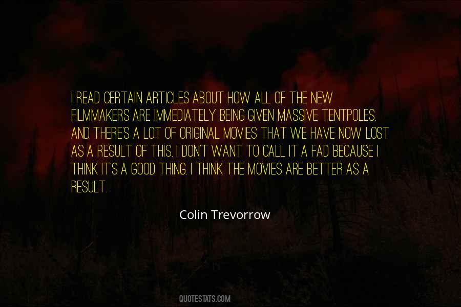 Colin Trevorrow Quotes #257134