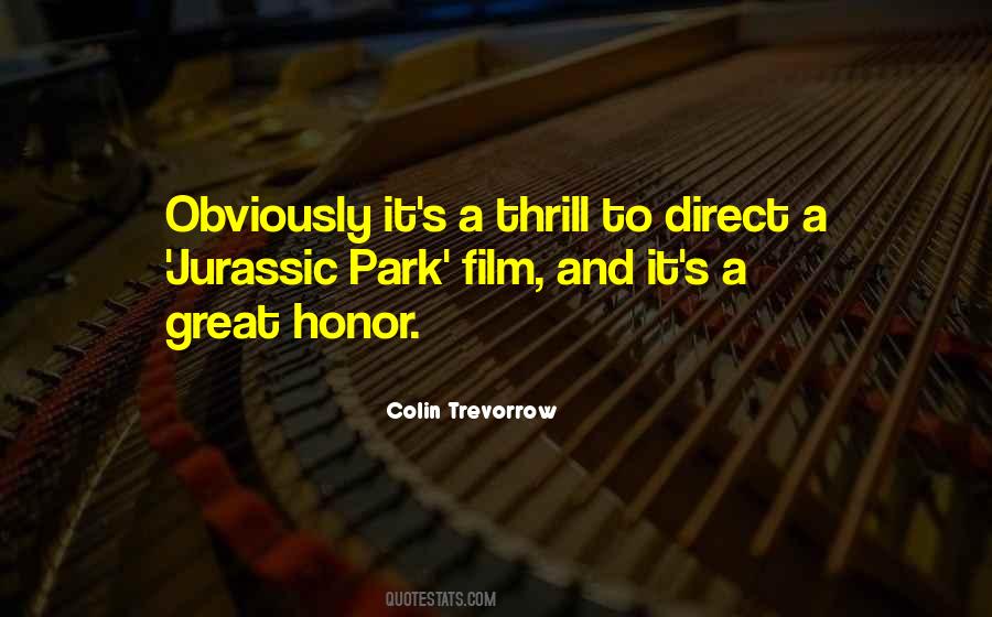 Colin Trevorrow Quotes #541160