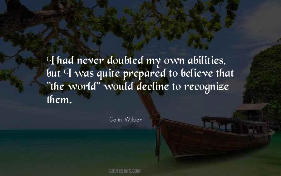 Colin Wilson Quotes #1015092