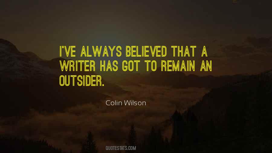 Colin Wilson Quotes #1776839