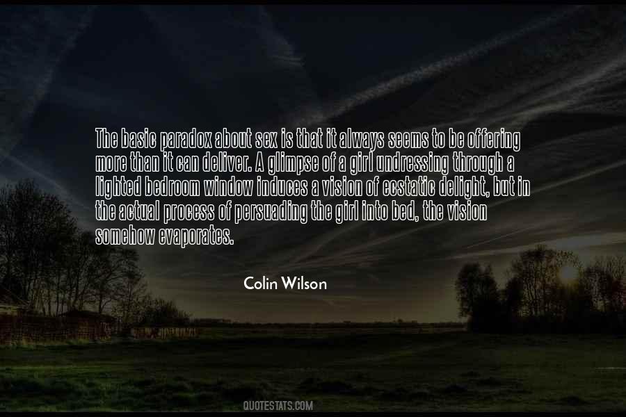 Colin Wilson Quotes #218214