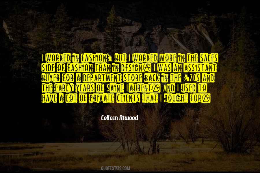Colleen Atwood Quotes #940704