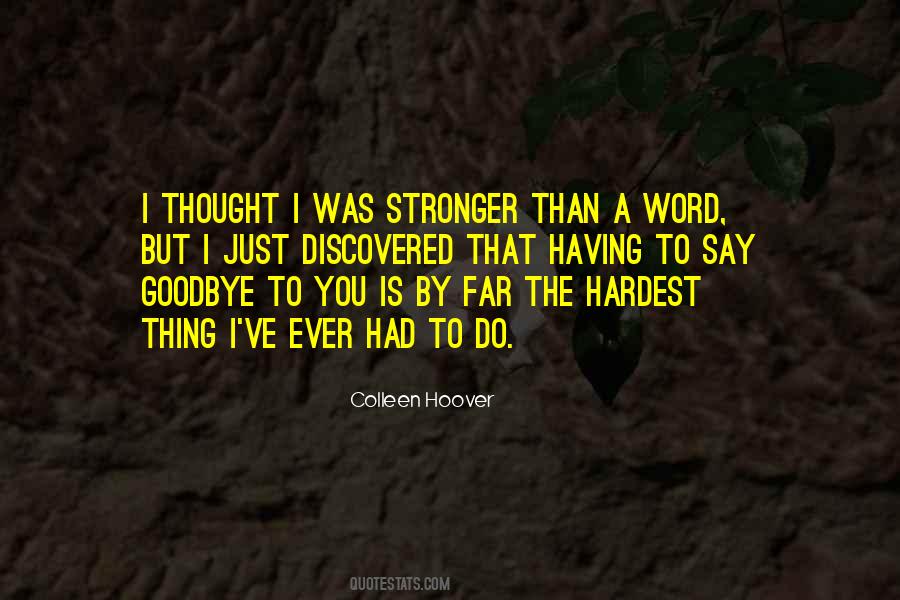 Colleen Hoover Quotes #1051369