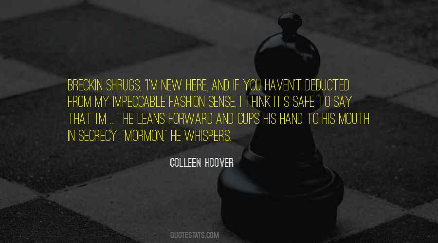Colleen Hoover Quotes #848107