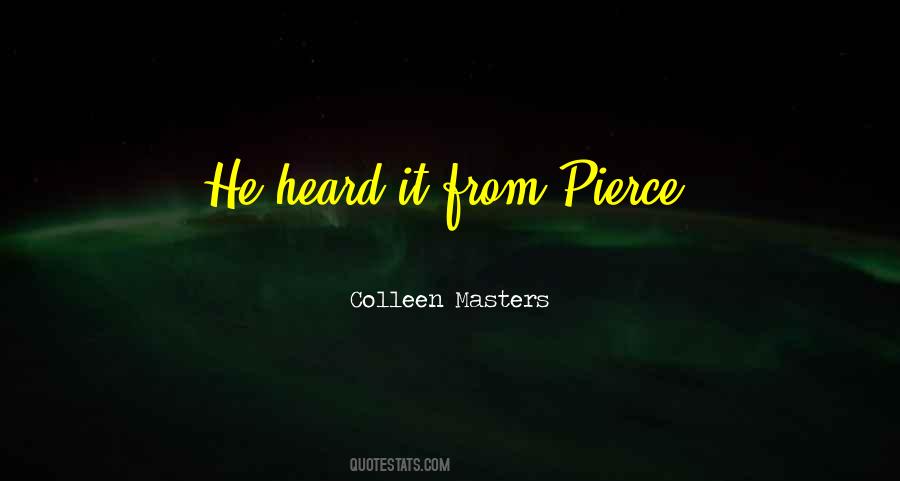 Colleen Masters Quotes #733869