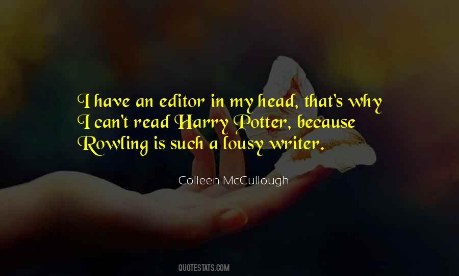 Colleen McCullough Quotes #1270627